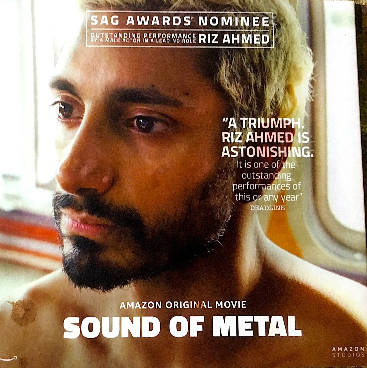 SOUND OF METAL Rare SAG AWARDS FYC Amazon Original Movie Promo DVD Riz Ahmed