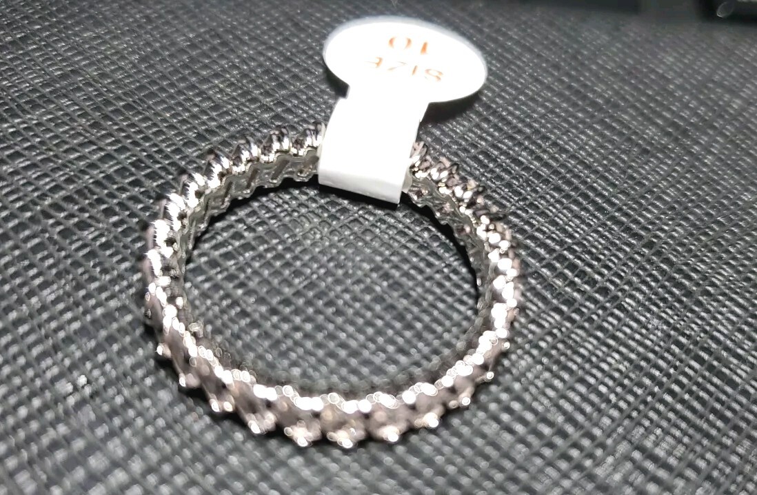 Ring Bomb Party RBP 7711 Say Yes To Love Morganite Ring Size 10-image