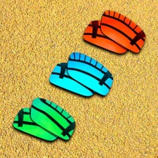 3 Sets Lenses Replacement for-Spy Optic Logan Polarized-Blue Orange Red Green