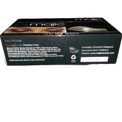 Eye Majic Beauty Instant Eye Shadow Matte Shade #2, 10 Pairs NEW SEALED - Picture 3 of 4