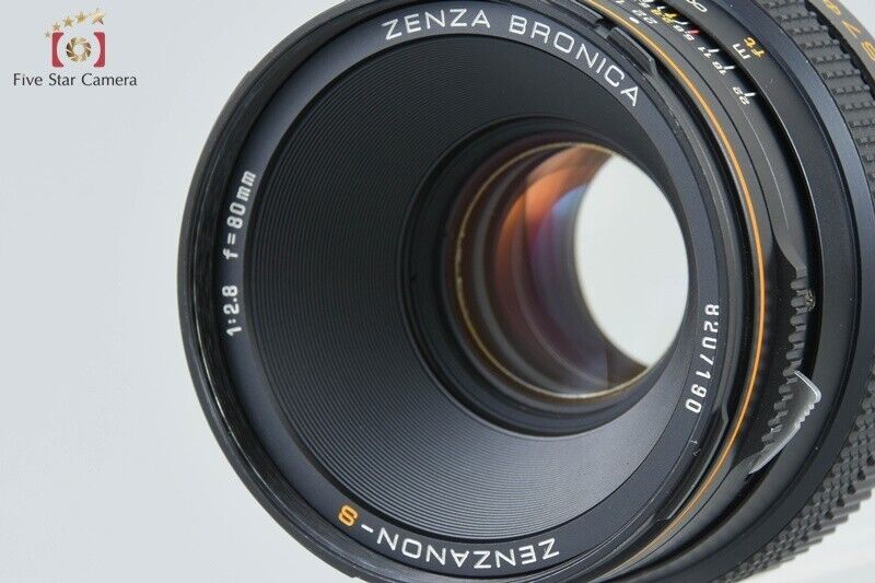 Very Good!! Zenza Bronica ZENZANON-S 80mm f/2.8 for SQ, SQ-A Very Good!! Zenza Bronica ZENZANON-S 80mm f/2.8 for SQ, SQ-A