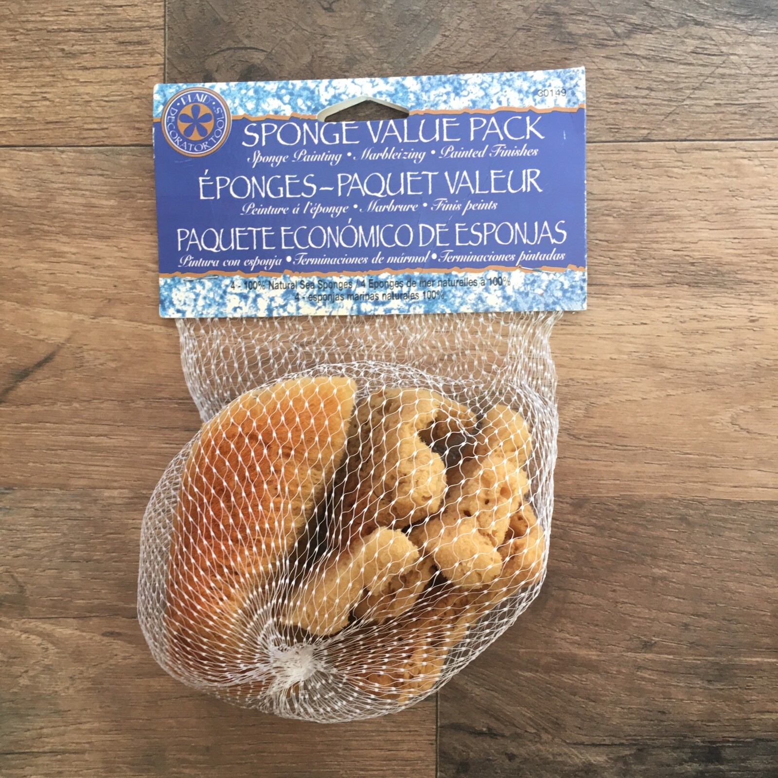 Plaid Decorator Tools Craft Sponge Value Pack Of 4 Sponge Painting Texturing