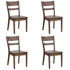 Set 4 Sedie ADIGE Completamente In Legno