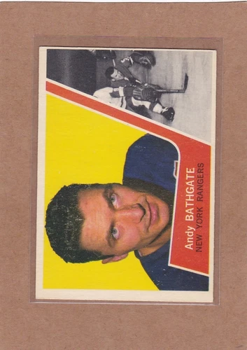 1963-64 TOPPS HOCKEY ANDY BATHGATE #52 RANGERS EX+ *A27779