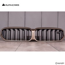 ORIGINAL BMW F90 LCI M5 CS 5 G30 Nieren Kidney grill Schwarz Black Gold  8083180