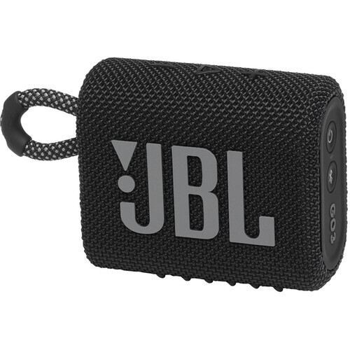 JBL JBLGO3BLKAM-Z Go 3 Portable Bluetooth Speaker, Black