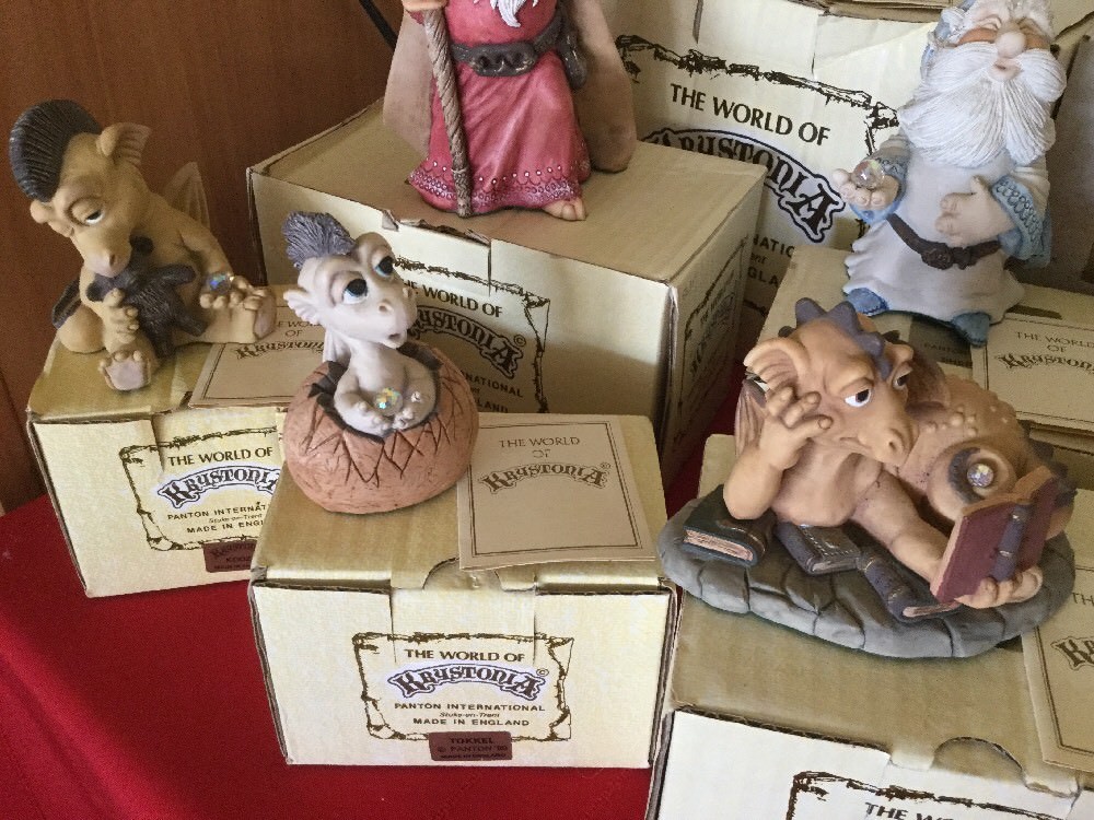 Vtg Rare KRYSTONIA PANTON '88 COLLECTIBLE FIGURINES eBay
