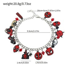 5pcs Anmie avenger Bracelet Character Doll Decoration Pendant Children Toy Gift