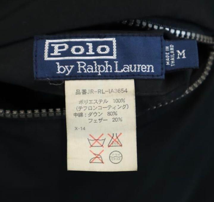 Polo by RALPH LAUREN JR-RL-IA3654 Reversible Down Jacket M Black X