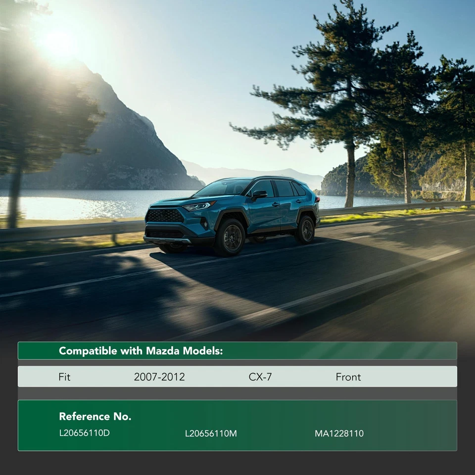 Front Engine Splash Shield Under Cover for Mazda CX-7 CX7 2007-2012 L20656110M - Image 2 of 4