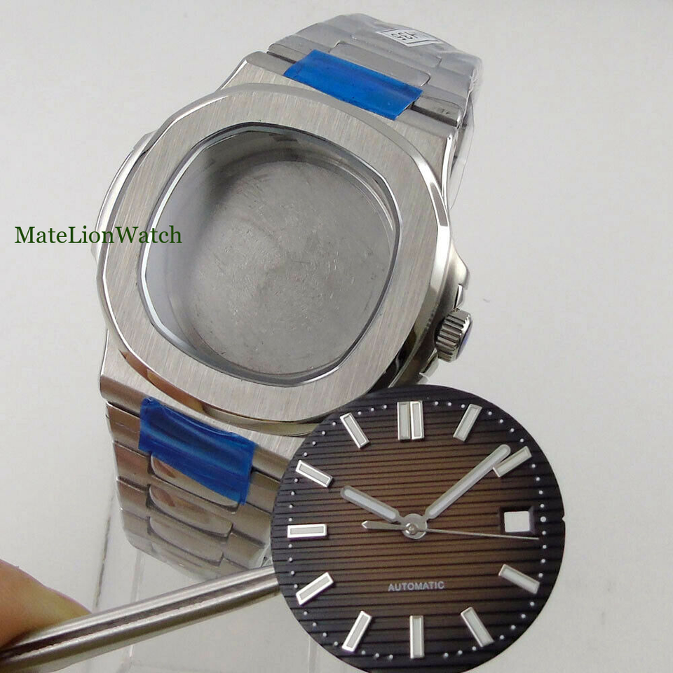 Custodia Orologio 40 Mm Cristallo Zaffiro 10 ATM WR Adatta A - Foto 12