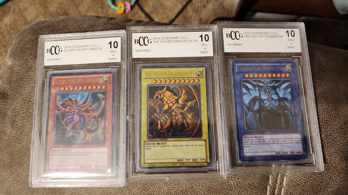 yugioh god cards for sale cheap Amazon.com: Yu Gi Oh Legendary Collection Ultra Rare God Card Set of 3 Egyptian  God Cards Slifer, Obelisk Ra (Limited Edition) Ultra Rare Version : Toys &  Games main image 0