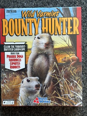 PC Spiel Wild Varmint Bounty Hunter Big Box Neu OVP verschweißt