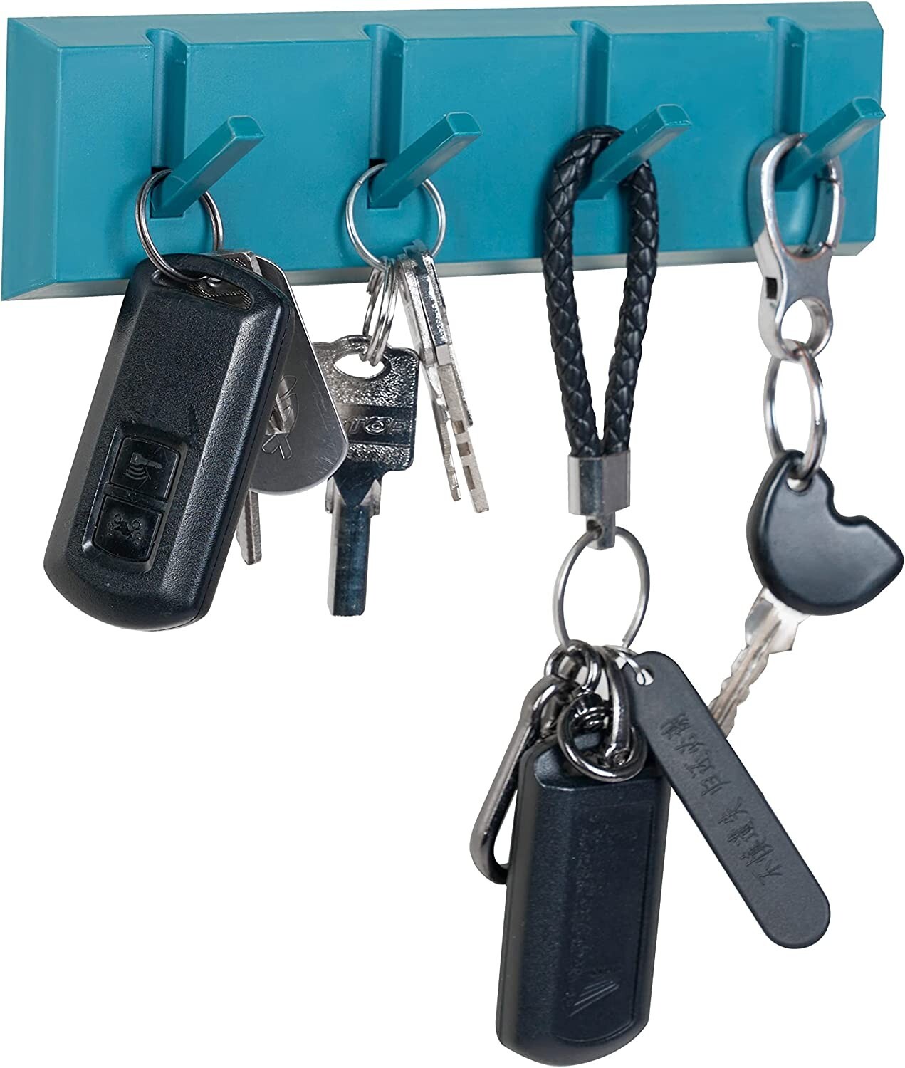 4 KEY HOOK FOR WALL, SELF ADHESIVE KEY HOOK FOR WALL NO DAMAGE KEY RACK