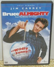 DVD Bruce Almighty Full Screen Jim Carrey Morgan Freeman Jennifer Aniston