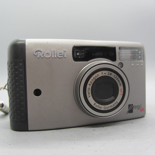 Rollei Prego 120 35mm Film Point and Shoot Camera Silver Tested