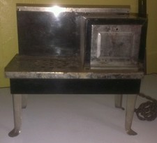 Rare Empire Tin Toy Electric Child/Girls Stove Salesman's Sample, Working