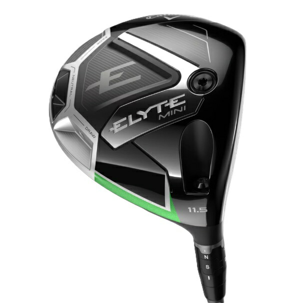 Callaway Elyte Mini 13.5° 純正シャフトSフレックス Callaway ELYTE mini Driver 13.5deg RH TENSEI GREEN 60 graphite