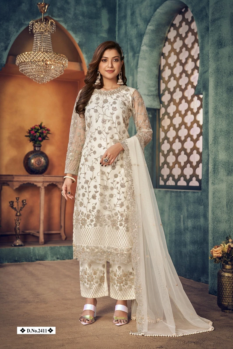 Diwali Party Wear Dress For Women Readymade Salwar Kameez Set