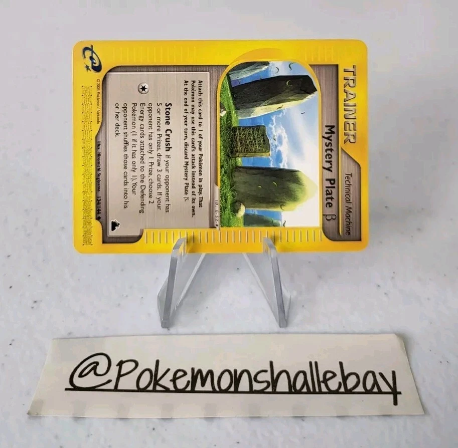 Mystery Plate B 134/144 - Skyridge Set *NM* Non Holo Pokemon Card - Image 2 of 4