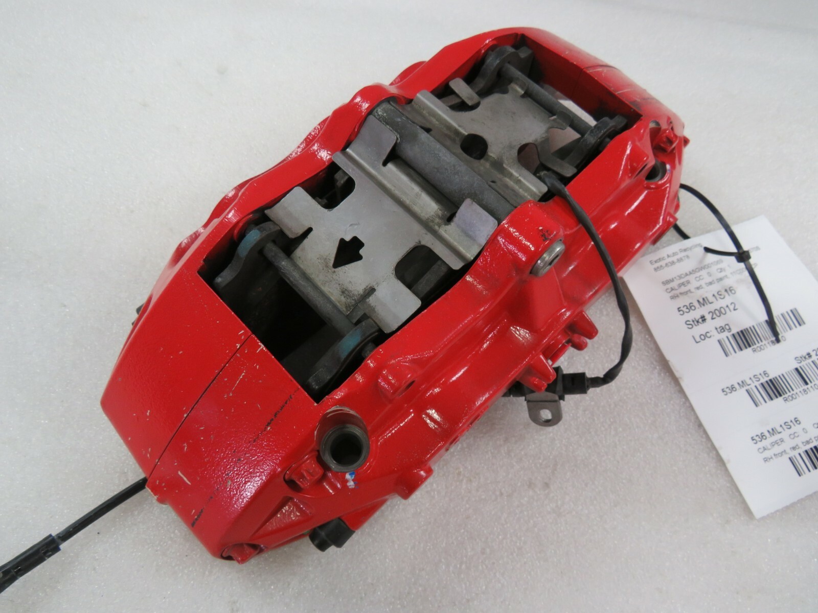 McLaren 570S, RH, Right Front Brake Caliper, Bad Paint, Used, P/N 11C0064CP