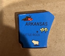 Arkansas REPLACEMENT STATE Small World Toys Wooden U.S.A. Map 1994 Puzzle