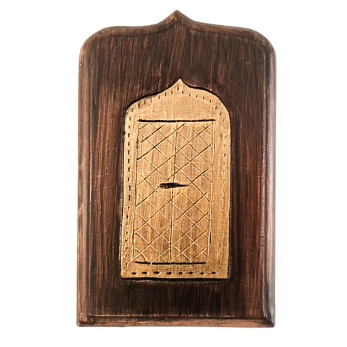 Antique Look Hand Carved Wooden Wall Art Moroccon Indian Style Unique Gift