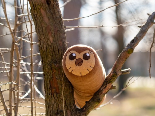 Hooty Pillow inspired by the Owl House Handmade Hooty Plush Owl Soft Toy 22.5" - Picture 3 of 6