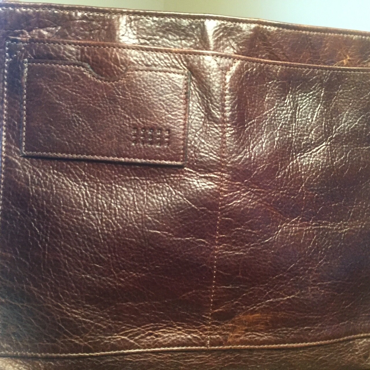 Moore & Giles Sackett Messenger Bag in beautiful American Bison leather