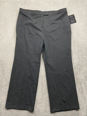 Sag Harbor Pants Women's 24W Gray Professional Classiccore The Slimming Solution