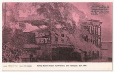 San Francisco After Earthquake April 1906 Bur...