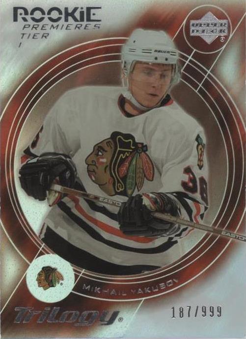 2003-04 Upper Deck Trilogy - Mikhail Yakubov #182 - 1 of 1
