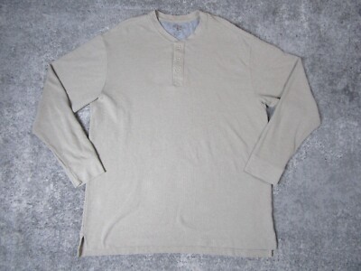 RedHead Sweater Mens 2XLT Big Tall Thermal Henley Pullover Hunting  Outdoor Top