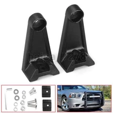 2X Mounting Bracket Side Mount Holder LED Work Light Bar Aluminum Driving Truck