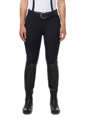 Kerrits Affinity Pro Knee Patch Schooling Tight - Black