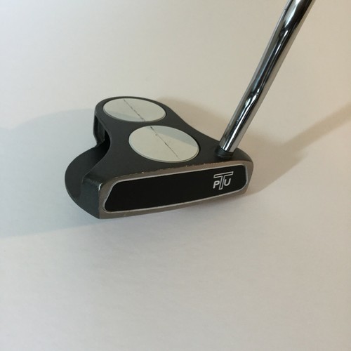 Rare HTF Golf White Shot Twin Ball Unique Design Putter 34" Long - Picture 2 of 5