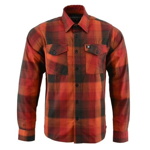 NEXGEN Men's Orange, Red and Black Long 