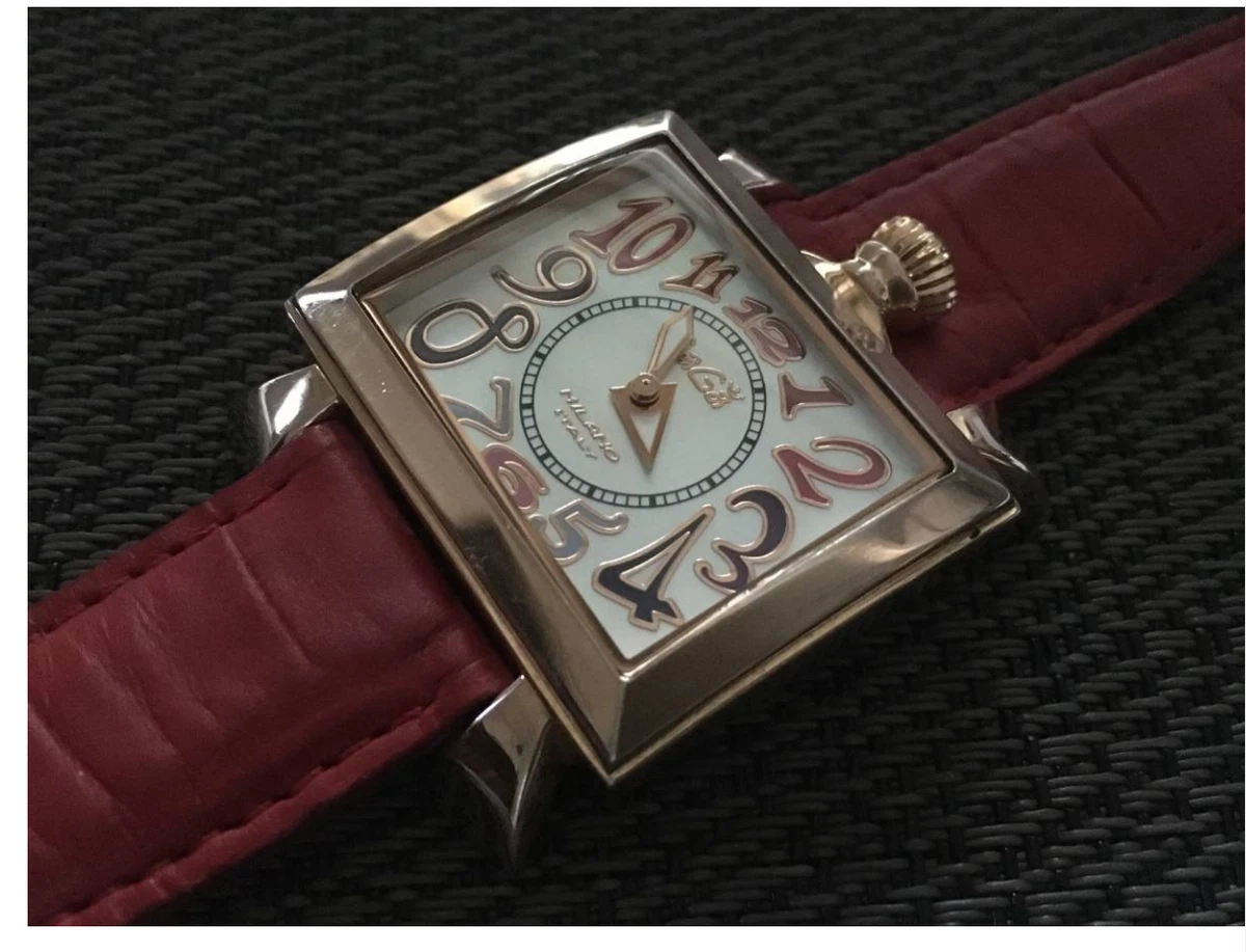 Quartz Watch GaGa Milano Italy NAPOLEONE N.6373 Good Condition | eBay 