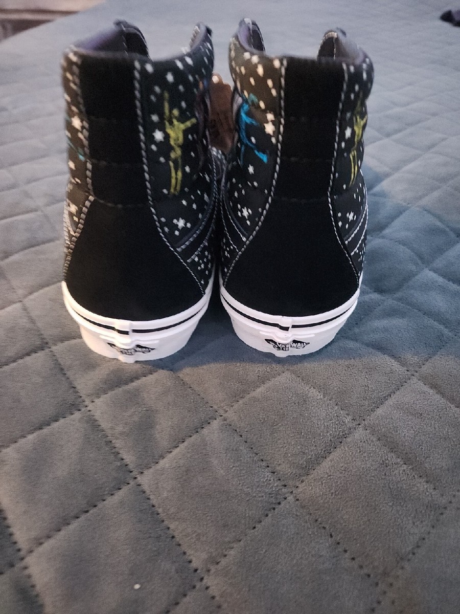 VANS ANAHEIM FACTORY SK8-HI 38 DX SHOES MENS 9 WOMENS 10.5 SKULLS
