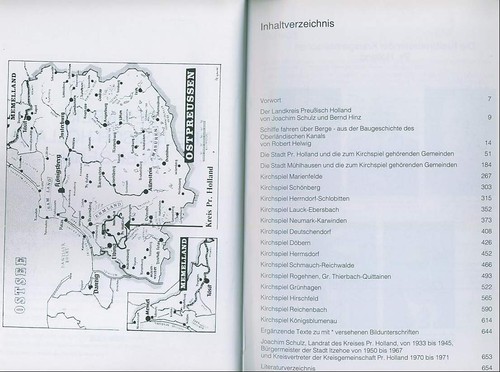 Círculo prusiano Holanda Prusia Oriental crónica libro natal Mühlhausen Bez. Königsberg - Imagen 2 de 7