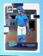 2022 Donruss Optic M.J. Melendez #RP-25    Kansas City Royals