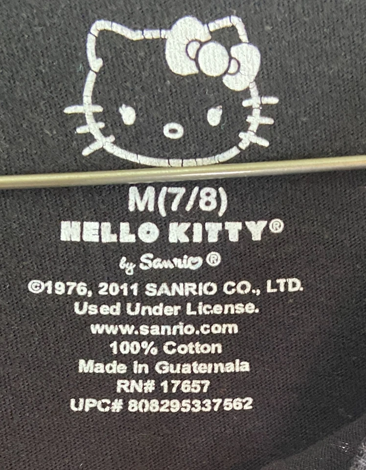 Hello Kitty by Sanrio T Shirt Youth Girls Medium (7/8) Vintage  2011 T Shirt - Image 3 of 3