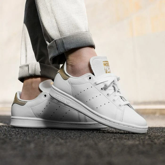 stan smith cloud white aluminium gold metallic