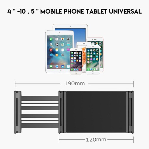 Adjustable Floor Selfie Ring Light Stand 4 Phone Holder/Tablet Tripod Stand USA - Picture 34 of 56