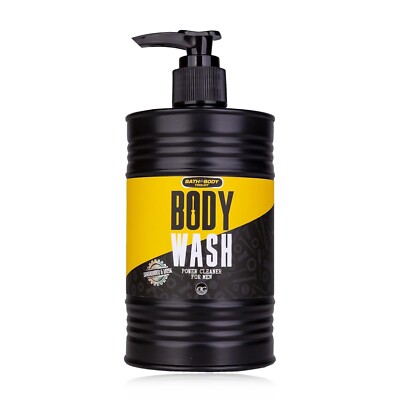 Body Wash BATH + BODY TOOLKIT Pumpspender Ölfassform, 400ml, Männer