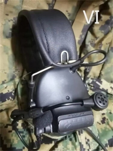 Taktyczne słuchawki XPI VI Komunikacja C6 Noise Adaptacyjny zestaw słuchawkowy Montaż na głowie - Zdjęcie 2 z 10