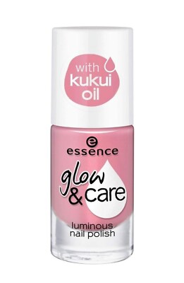 Essence GLOW CARE Nail Polish mit Kukui Öl Nagellack 05 Love and Care 8ml NEU
