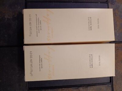 2 Pack Mary Kay Private Spa Collection Embrace Happiness Sugar Scrub 6.2oz