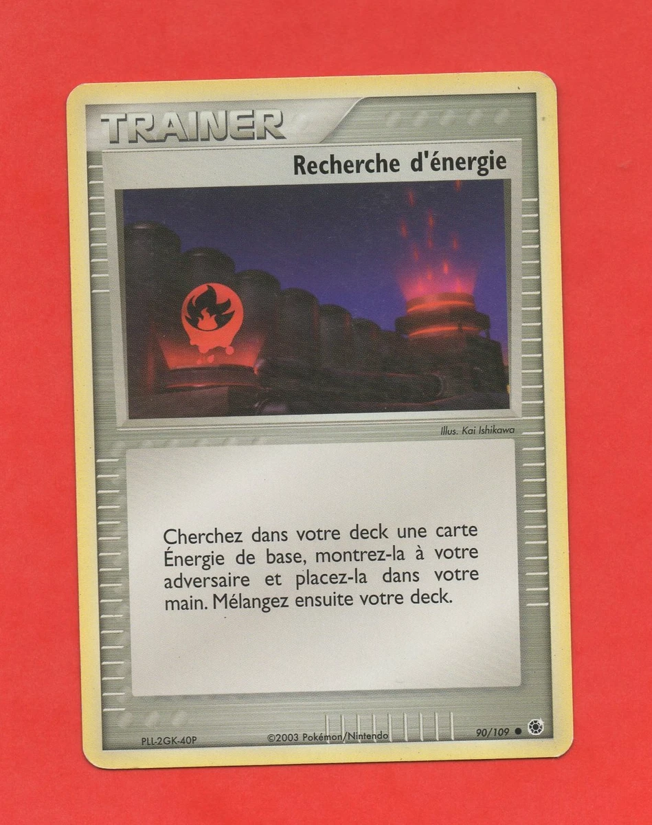 Pokémon n° 90/109 - Entrenador - Búsqueda de Energía (528) - JCC