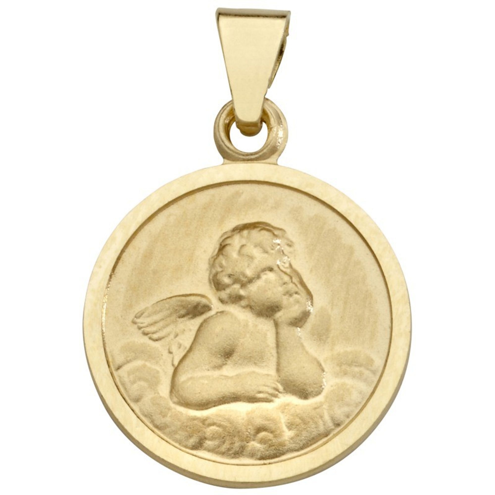 Базовое золото EN26 Kinder Anhnger Kinderschmuck Schutzengel из 14-каратного 585 пробы золота 42290₽